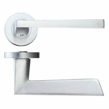 Lyra Satin Chrome Handle Hardware Pack
