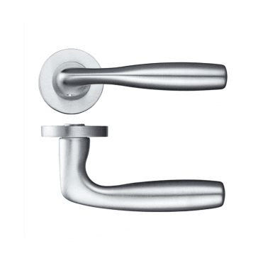 Norma Satin Chrome Privacy Handle Hardware Pack