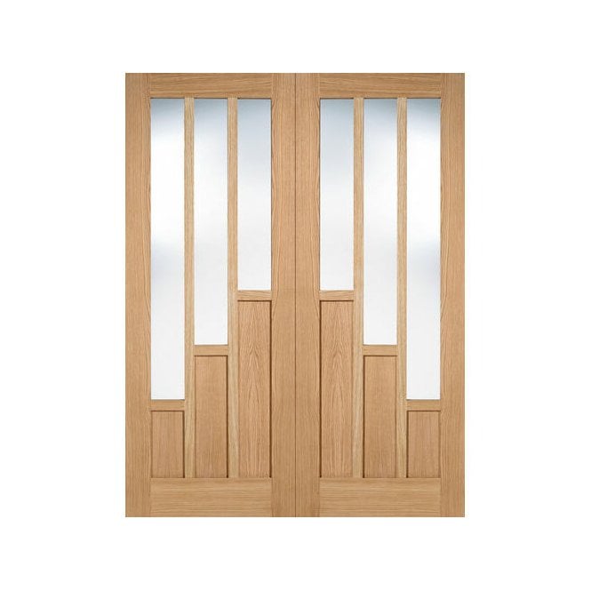 LPD Oak Coventry Prefinished Glazed 3L Pairs