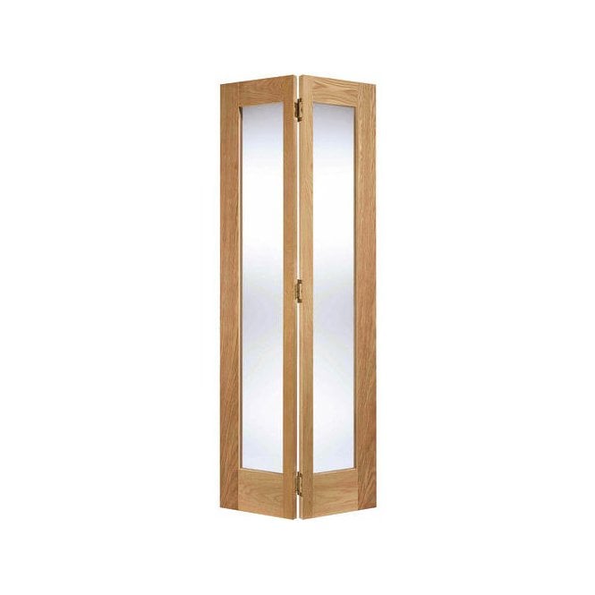 LPD Oak Pattern 10 Glazed 2L Bi-Fold