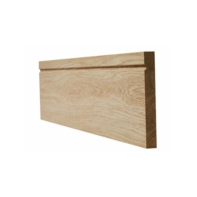 LPD Oak Skirting Single Groove