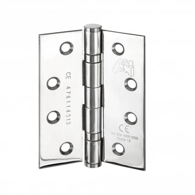 LPD Polished Stainless Steel 4 Inch Hinge