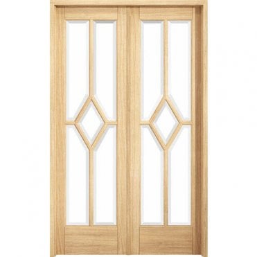 Room Divider Oak Reims W4
