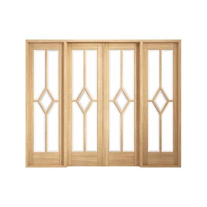 LPD Room Divider Reims Oak W8