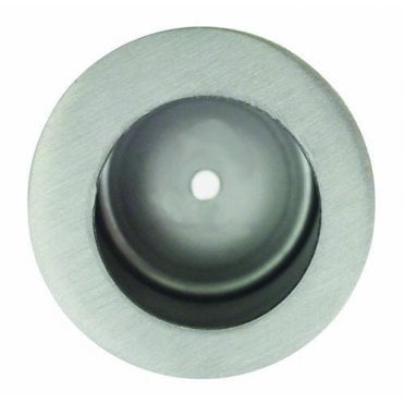 Virgo Satin Chrome Pocket Door Finger Pull