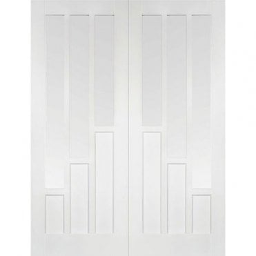 White Coventry Glazed Pair