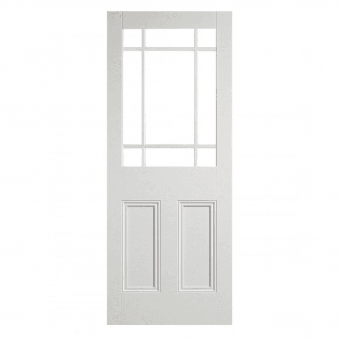 LPD White Downham Unglazed 9 Light