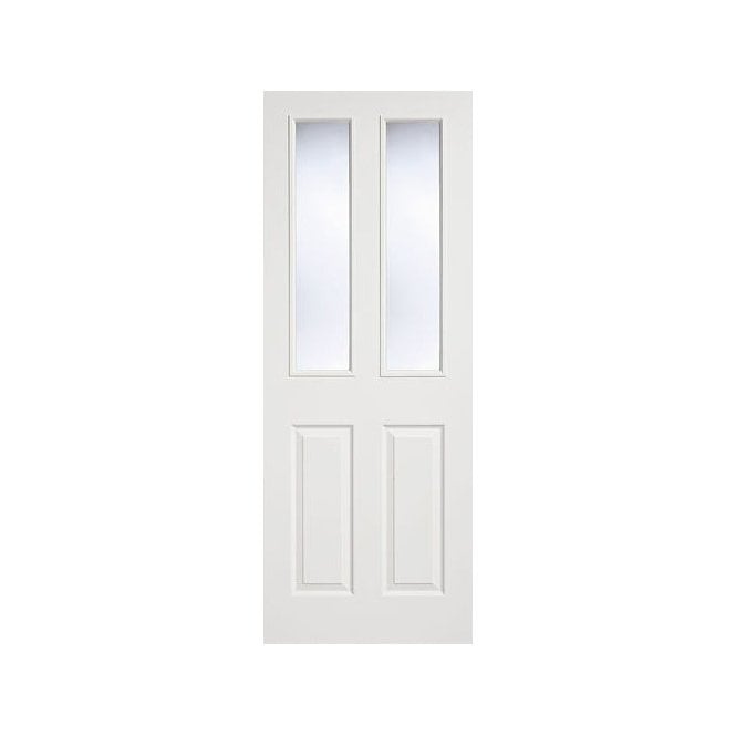 LPD White Moulded Glazed 2P-2L