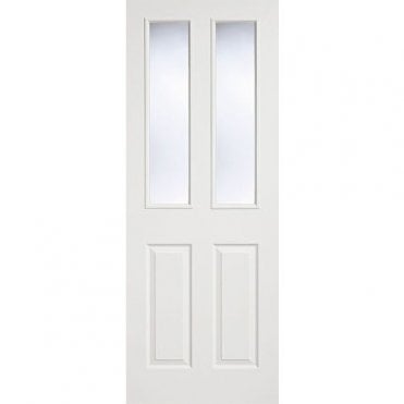 White Moulded Glazed 2P-2L