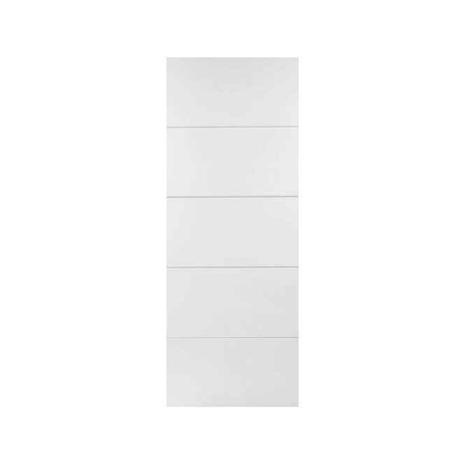 LPD White Moulded Horizontal Four Line