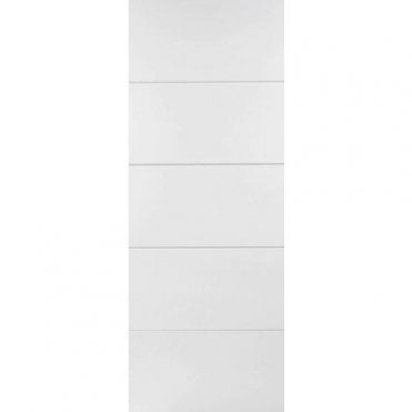 White Moulded Horizontal Four Line