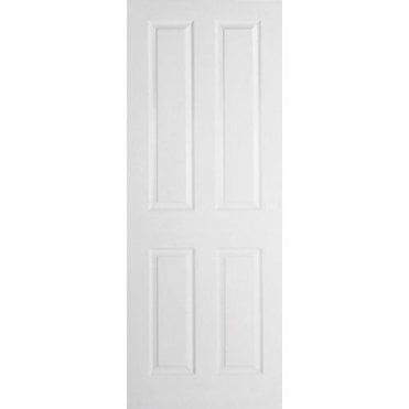 White Moulded Textured 4P