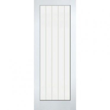 White Moulded Textured Vertical 1L
