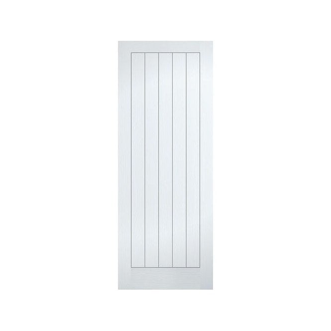 LPD White Moulded Textured Vertical 5P