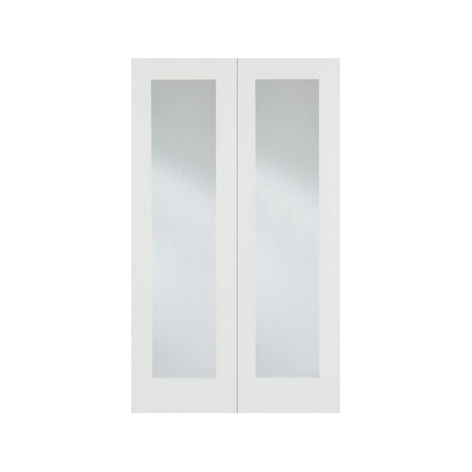 LPD White Pattern 20 Glazed Pair