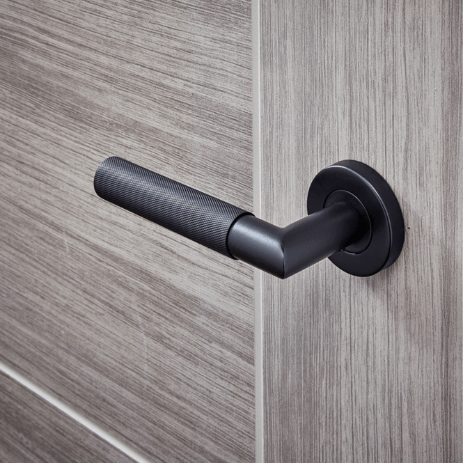 LPD Zurich Matt Black Handle Privacy Hardware Pack