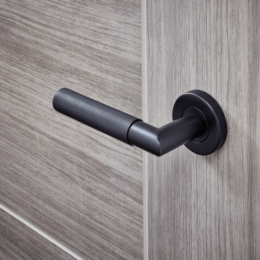 Zurich Matt Black Handle Privacy Hardware Pack