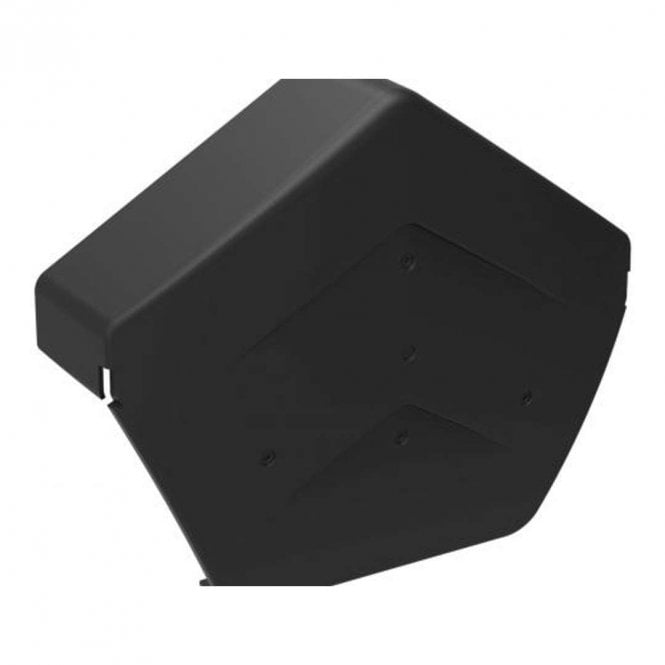 Manthorpe SmartVerge Black Polypropylene Angled Ridge End Cap