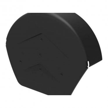 SmartVerge Black Polypropylene Ridge End Cap