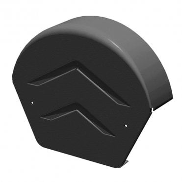 SmartVerge Dry Verge Half Round Ridge End Cap