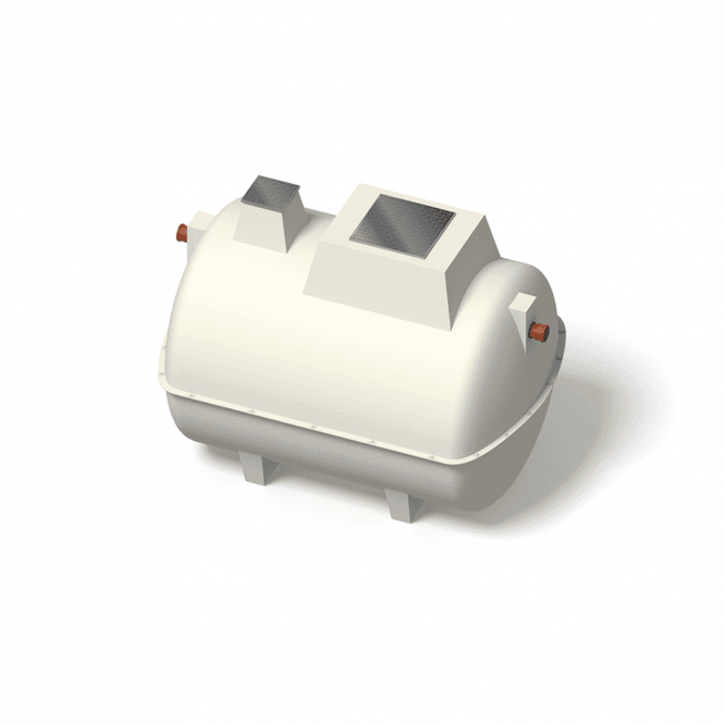 Marsh Industries 4-50 Ensign:Standard Domestic Sewage Treatment Plant - Gravity Outlet