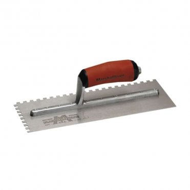 Notched Trowel 11" Durasoft Handle