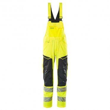 Accelerate Safe Bib & Brace w/ Kneepad Pockets