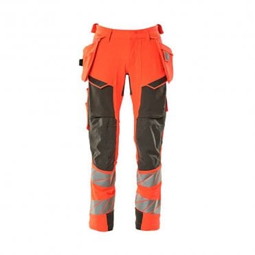 Accelerate Safe Fluorescent Trousers w/ Holster Pockets