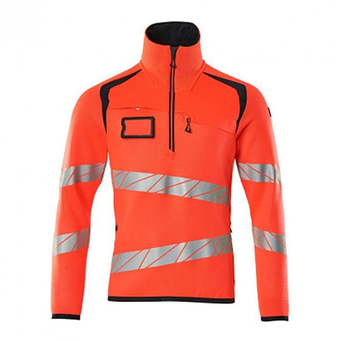Mascot Accelerate Safe Knitted Jumper w/ half zip