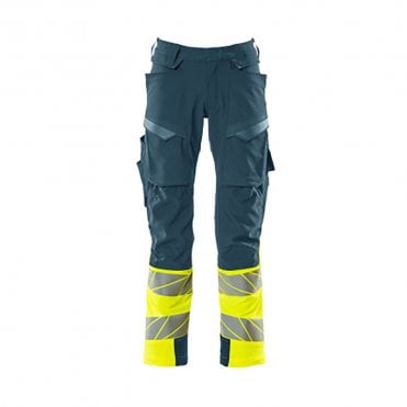 Accelerate Safe Ultimate Stretch Trousers w/ Kneepad Pockets