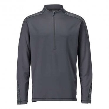 Customized Long-sleeved T-Shirt w/ half zip