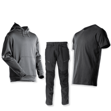 Customized Trousers, Hoodie & T-Shirt Bundle