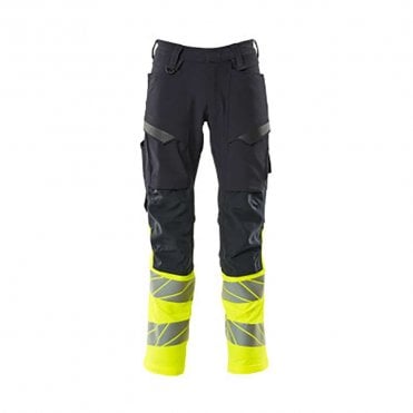 SALE - Accelerate Safe Stretch Zone Trousers w/ Kneepad Pockets