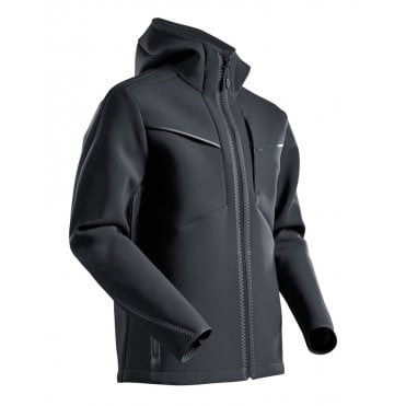 SALE - Customized Softshell Stretch Jacket with hood