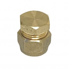 10mm Brass Compression Stop End