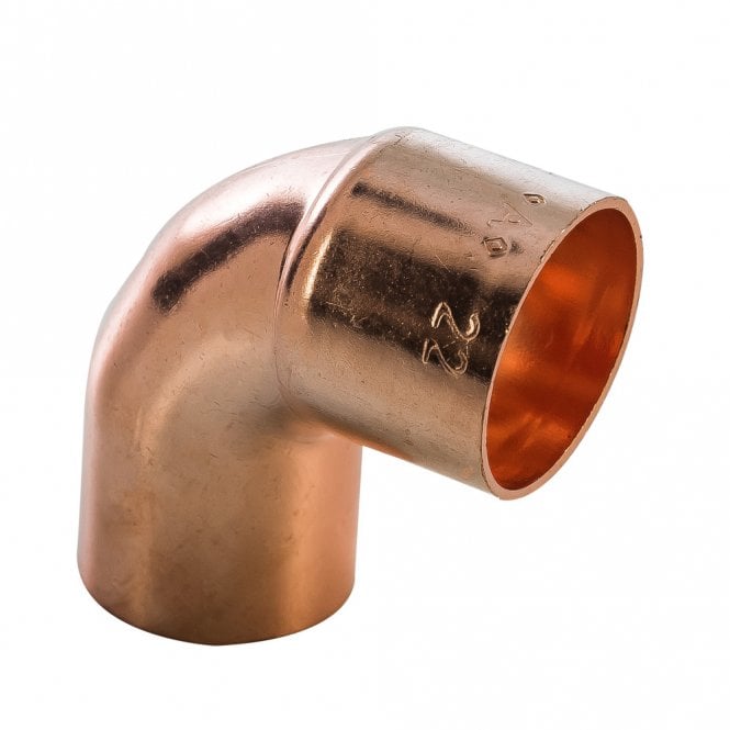 Masterflow 15mm Copper End Feed 90° Street Elbow