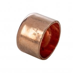 15mm Copper End Feed Stop End