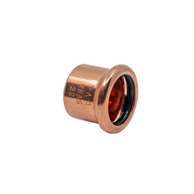 Masterflow 15mm Copper M Press Stop End - WATER