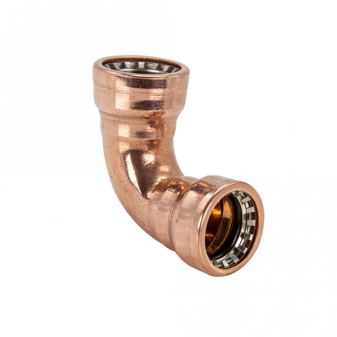 Masterflow 15mm Copper Push-Fit Elbow