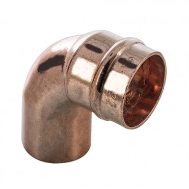 15mm Copper Solder Ring 90° Street Elbow (10 Pack)