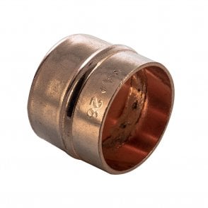15mm Copper Solder Ring Stop End