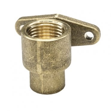 15mm x 1/2" Straight Wall Plate Adaptor
