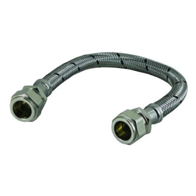 Masterflow 15mm x 15mm Flexible Hose Tap Connector 900mm