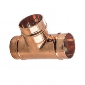 22mm Copper Solder Ring Equal Tee