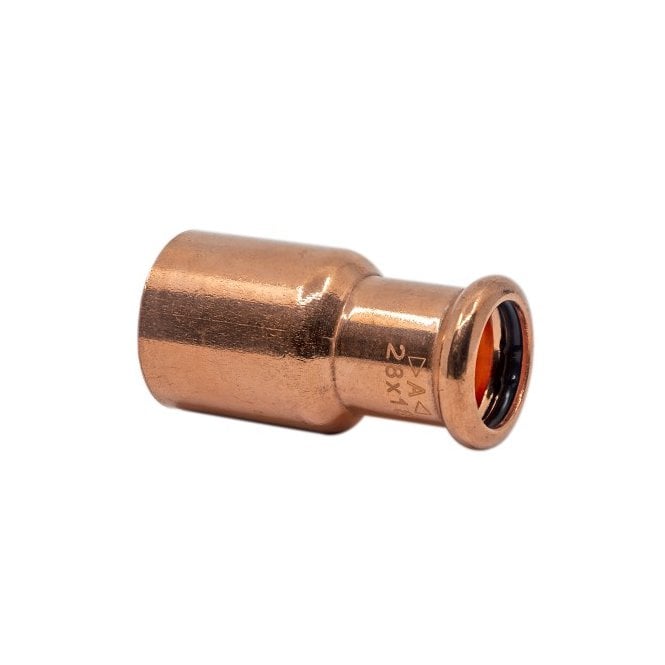 Masterflow 22mm x 15mm Copper M Press Fitting Reducer - WATER
