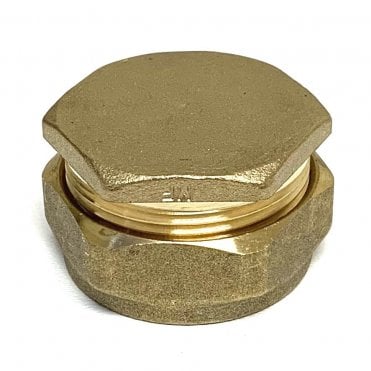 28mm Brass Compression Stop End