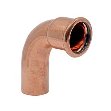 28mm Copper M Press 90° Street Elbow - WATER