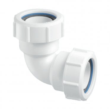 1 1/2" Multifit Waste 90° Bend - MT4