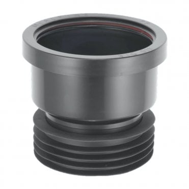 4"/110mm Drain Connector - DC1-BL