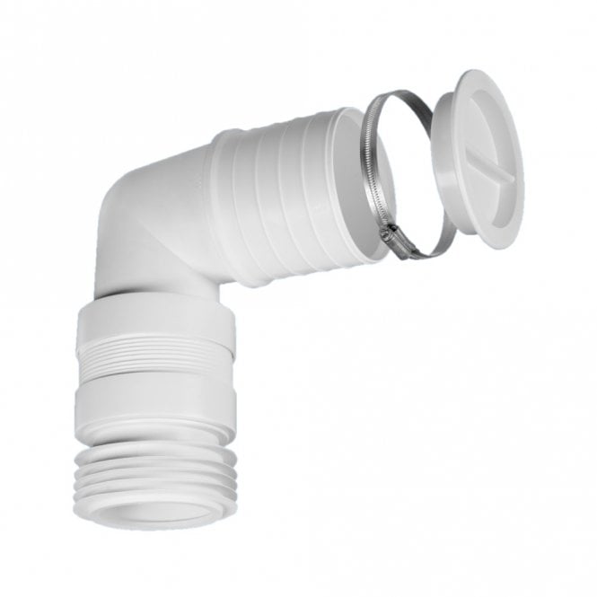 McAlpine Flexible Pan Connector 90 Degree with 4